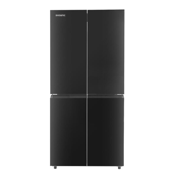 4 Doors Refrigerator (French Design) – Black 4