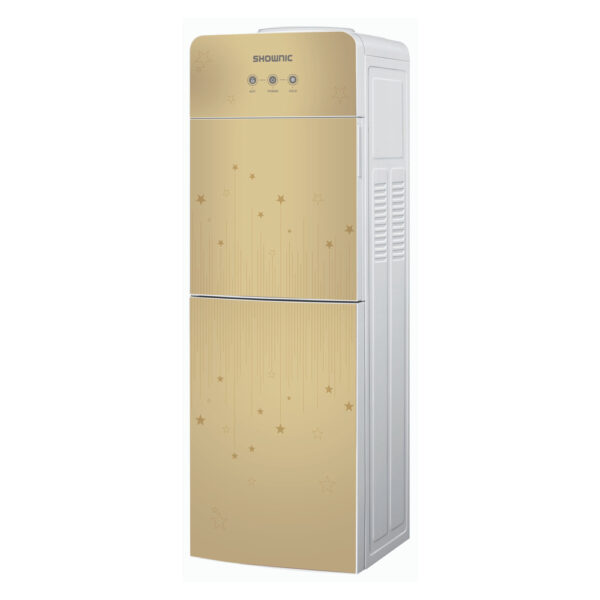 WATER Dispenser GLASS DOORS WITH Refrigerator - YT-R378GG
